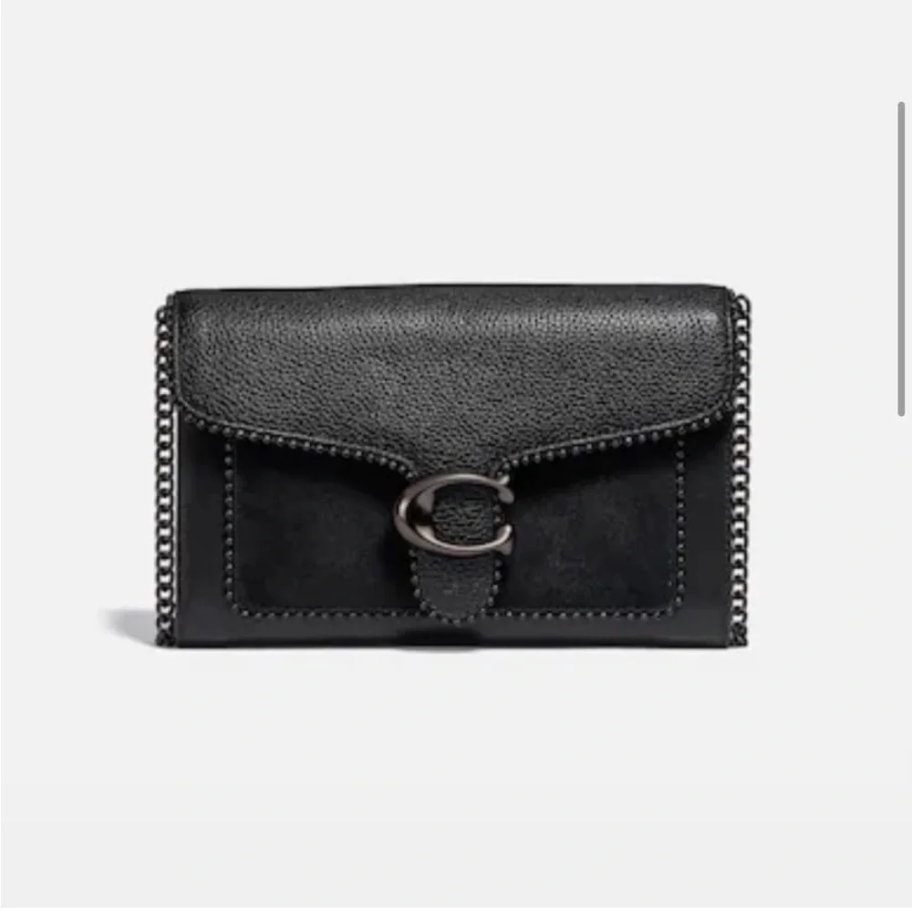 NWT COACH Tabby Clutch with bead chain - Picture 2 of 12